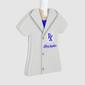 かわいいパーソナライズされた薬剤師 オーナメント (正面)