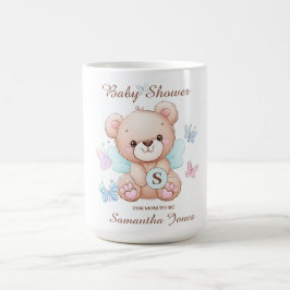 かわいいパーソナライズされた赤ちゃんシャワーマグカップ コーヒーマグカップ