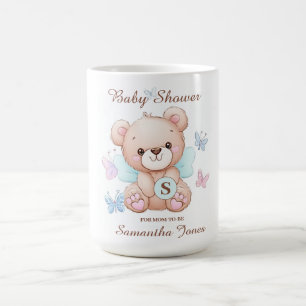 かわいいパーソナライズされた赤ちゃんシャワーマグカップ コーヒーマグカップ