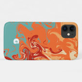 かわいいパーソナライズパステルマーベル Case-Mate iPhoneケース (裏面(横))