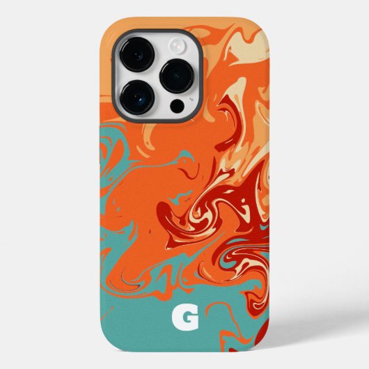 かわいいパーソナライズパステルマーベル Case-Mate iPhoneケース (裏面)