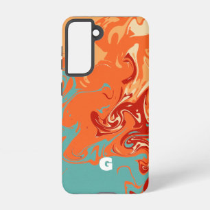 かわいいパーソナライズパステルマーベル SAMSUNG GALAXY S21ケース