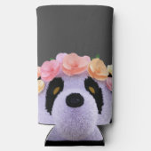 かわいいパーティーのようなパンダネームセルツァークーラーボックス スリム缶クーラー (裏面)