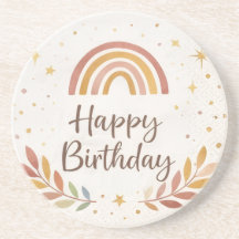 | かわいいパーティードリンクコースター | 子供の誕生日飾り |