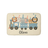 かわいいパーティー動物たちパーソナライズされた|過去記事 バスマット (正面)