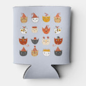 かわいいパーティー猫 缶クーラー (正面)