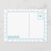 かわいいヒイラギの葉 シーズンポストカード (裏面)