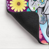 かわいいヒッパイゾウカラフルと花 マウスパッド (コーナー)