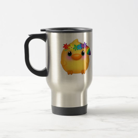 かわいいヒッピーシック トラベルマグ (左)