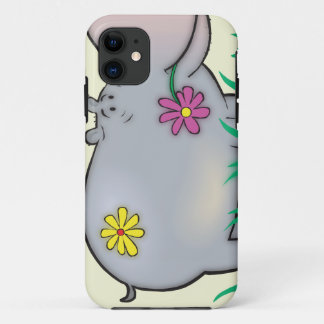 かわいいヒッピーヒポ iPhone 11 ケース