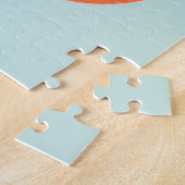 かわいいヒップスターのアカギツネ ジグソーパズル (側面)