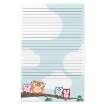 かわいいヒップスターガラスのフクロウ