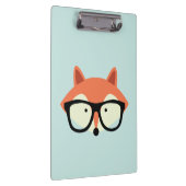 かわいいヒップスターレッドキツネ クリップボード (右)