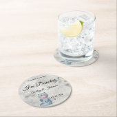 かわいいヒッポかわいいスタイル動物 ラウンドペーパーコースター (インサイチュ)