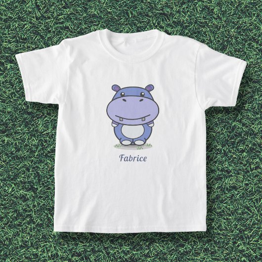 かわいいヒッポキッズTシャツ Tシャツ