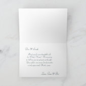 かわいいヒッポサンキューノート サンキューカード (内部)