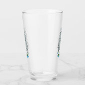 かわいいヒッポジャンプ漫画イラストレーション タンブラーグラス (右)