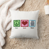 かわいいヒッポ クッション (ブランケット)