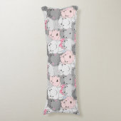 かわいいヒッポ ボディピロー (正面縦)