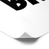 かわいいヒツジの花 ポスター (角)