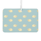 かわいいヒツジパターン車の芳香剤 カーエアーフレッシュナー (裏面)