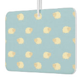 かわいいヒツジパターン車の芳香剤 カーエアーフレッシュナー (左)