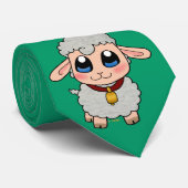 かわいいヒツジ ネクタイ (ロール)