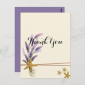 かわいいヒトデ ありがとう ポストカード (正面/裏面)