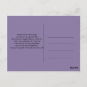 かわいいヒトデ ありがとう ポストカード (裏面)