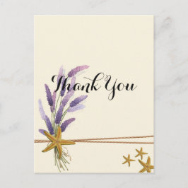かわいいヒトデ ありがとう ポストカード