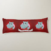 かわいいヒバの漫画 ボディピロー (裏面)