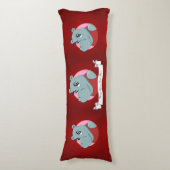 かわいいヒバの漫画 ボディピロー (正面縦)