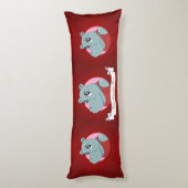 かわいいヒバの漫画 ボディピロー (裏面 (縦))