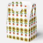 かわいいヒマワリポット フェイバーボックス (オープン)