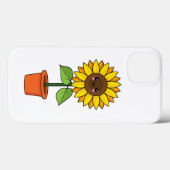 かわいいヒマワリポット Case-Mate iPhoneケース (裏面 (横))