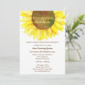 かわいいヒマワリ募金昼食会 招待状 (スタンド正面)