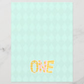 かわいいヒマワリ第一誕生日 (裏面)