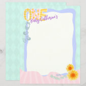 かわいいヒマワリ第一誕生日 (正面/裏面)
