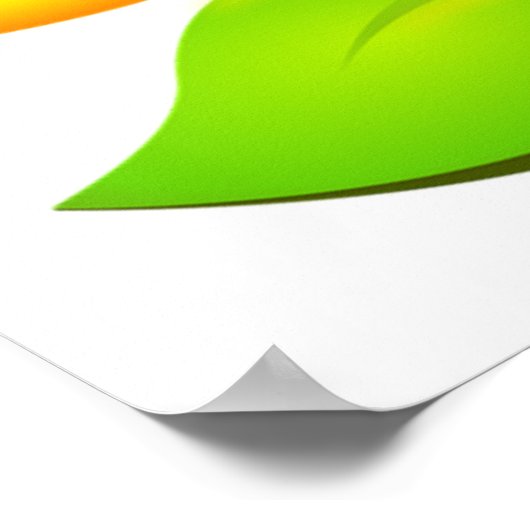 かわいいヒマワリ ポスター (角)