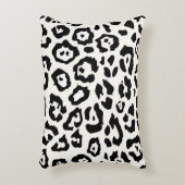 かわいいヒョウ柄 アクセントクッション (正面(垂直))