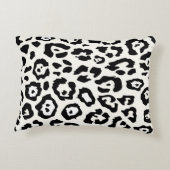 かわいいヒョウ柄 アクセントクッション (裏面)