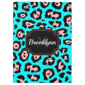 かわいいヒョウ柄 クリップボード (裏面)