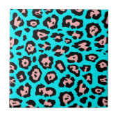 かわいいヒョウ柄 タイル (正面)