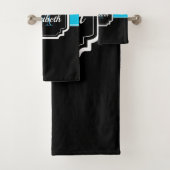 かわいいヒョウ柄 バスタオルセット (インサイチュ)