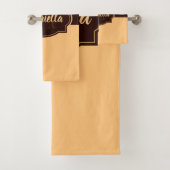 かわいいヒョウ柄 バスタオルセット (インサイチュ)