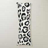かわいいヒョウ柄 ボディピロー (正面縦)