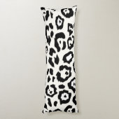かわいいヒョウ柄 ボディピロー (裏面 (縦))