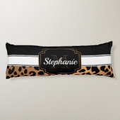 かわいいヒョウ柄 ボディピロー (裏面)