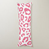 かわいいヒョウ柄 ボディピロー (正面縦)