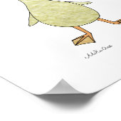 かわいいヒヨコのポスター ファームベイビーアニマルバードアートプリント ポスター (角)